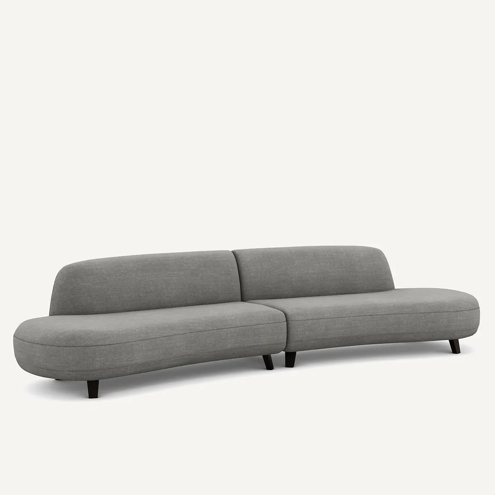 6-zits katoenen en linnen sofa, Rosebury, ontwerp Emmanuel Gallina