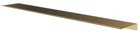 Hotbath &MORE Planchet - 80cm - inclusief bevestigings rails - Geborsteld messing PVD SH080BBP