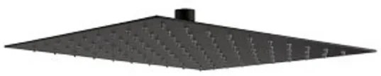Napolihoofddouche vierkant30x30cm15L/min.mat zwart SF076ANE