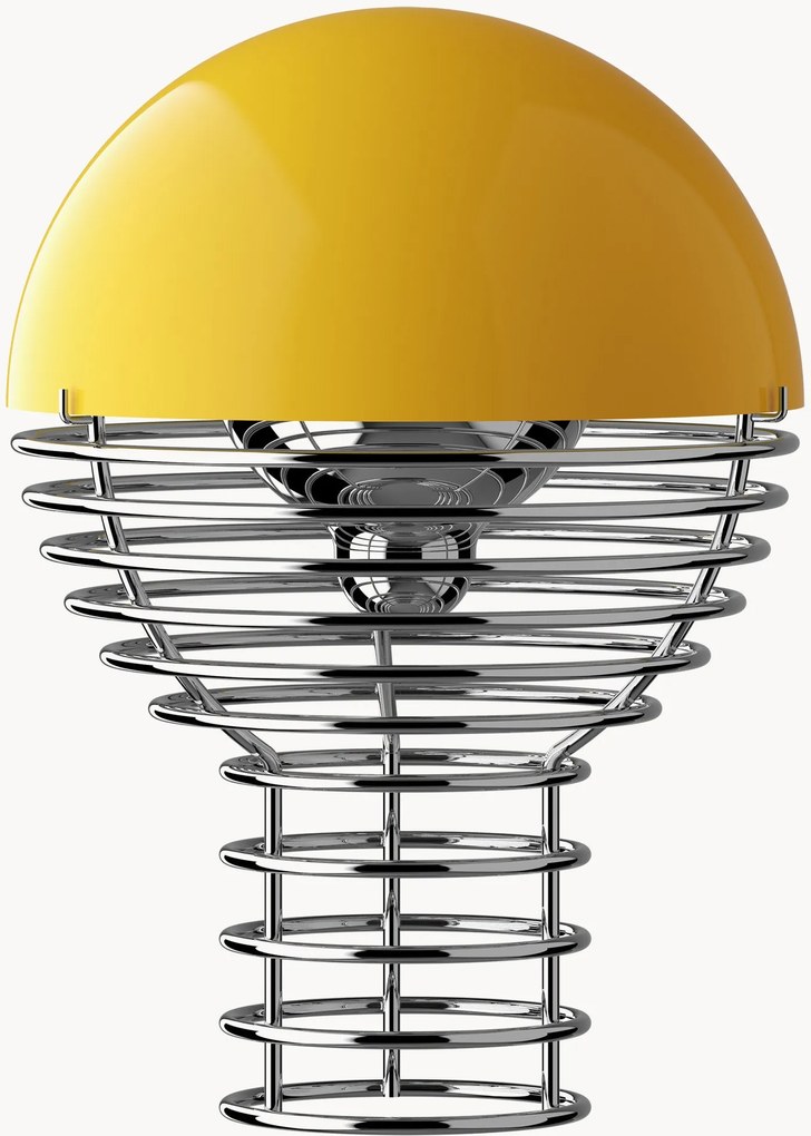 Kleine dimbare LED-tafellamp Wire, Design Verner Panton
