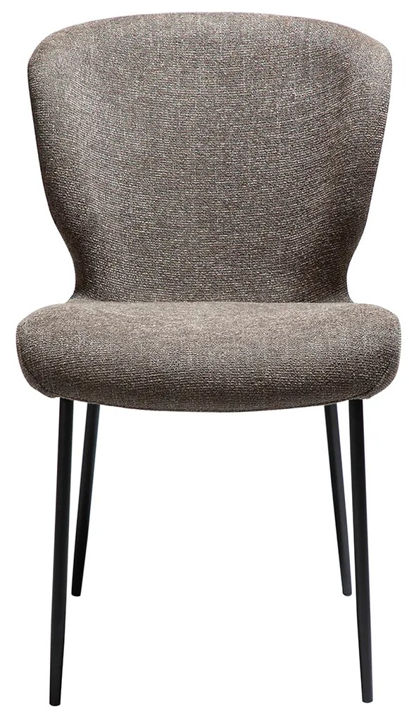 Dan-Form Glory Luxe Eetkamerstoel Bruin Boucle