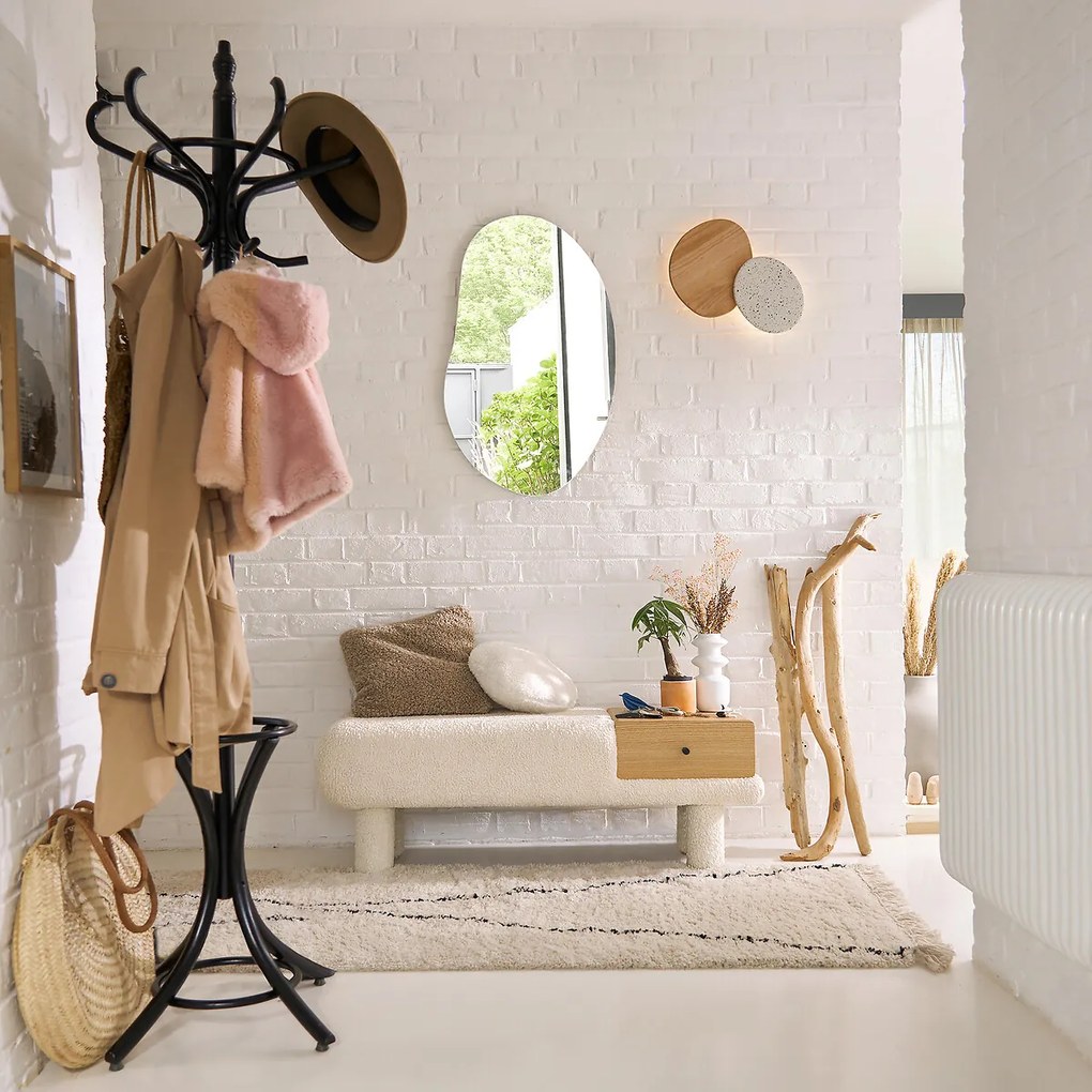 Organische spiegel H85 cm, Biface