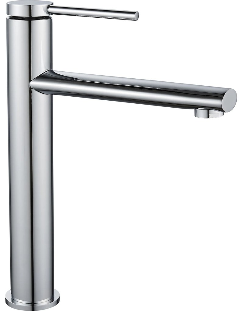 Wastafelkraan Rea Oval Chrom High