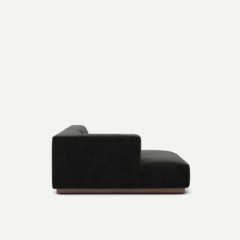 Linker hoekbank chenille fluweel, Jacopo