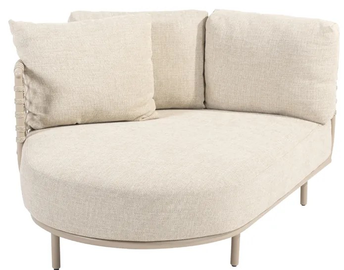 4 Seasons Outdoor Sardinia chaise loungebank latte SALE  Loungeset    beige weerbestendig
