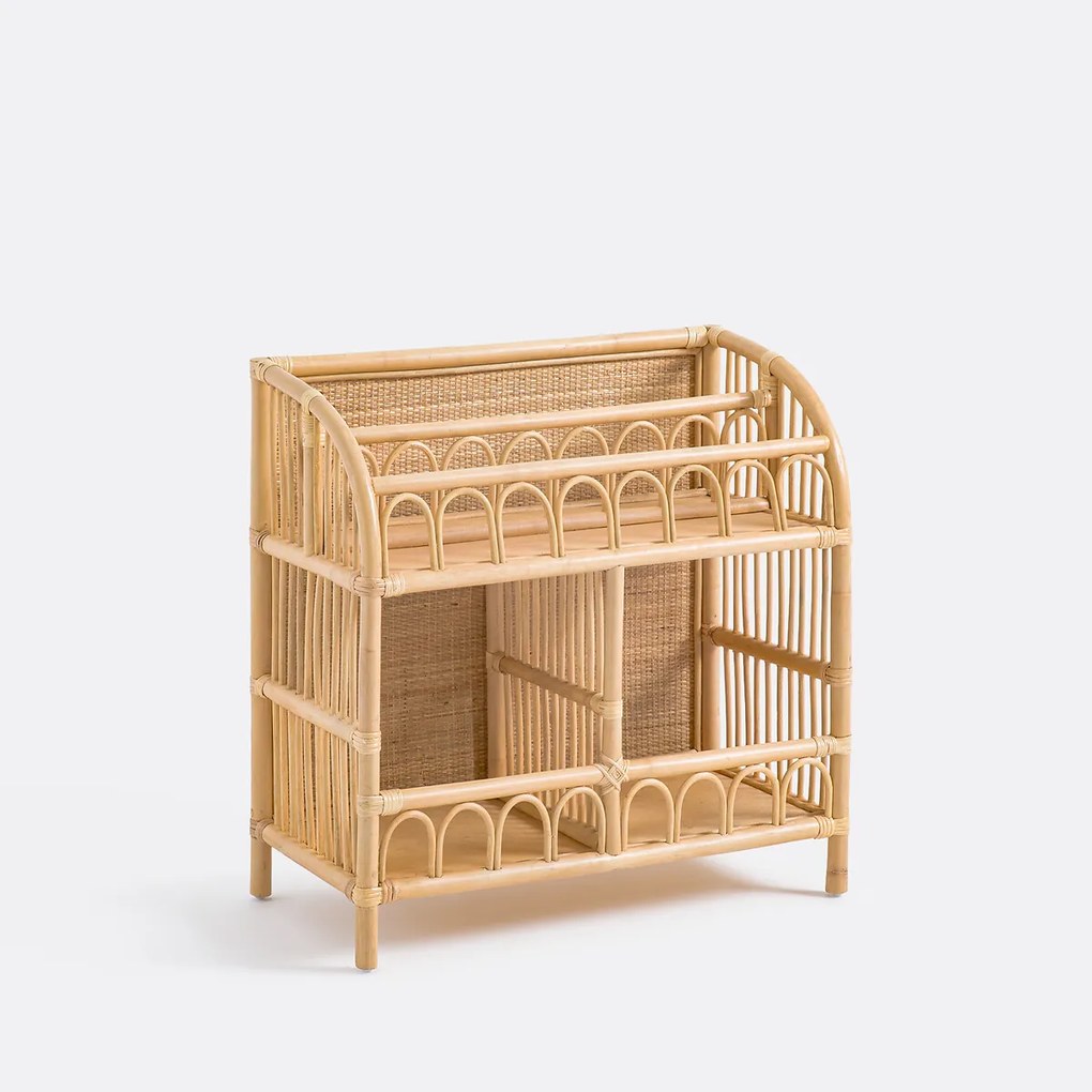 Vintage wandrek van rotan, Minetta