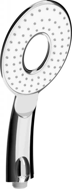 Mexen R-73 1-functie handdouche, chroom/wit - 79573-02