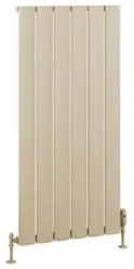 Eastbrook Malmesbury radiator 55x120cm aluminium 1074W cappuccino