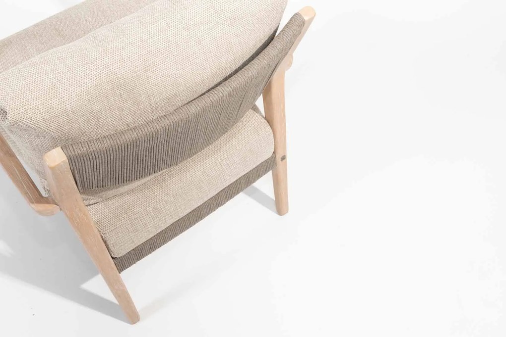 4 Seasons Outdoor Julia low dining chair3 Tuinstoel beige weerbestendig