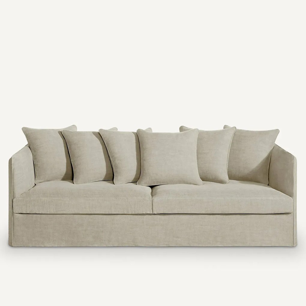 Bankhoes in stonewashed dik linnen Neo Chiquito