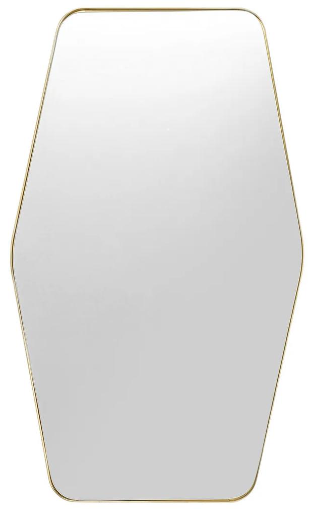 Kare Design Ponti Brass Messing Design Spiegel - 64x94.5cm