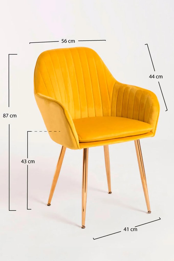 Chic Gouden Stoel