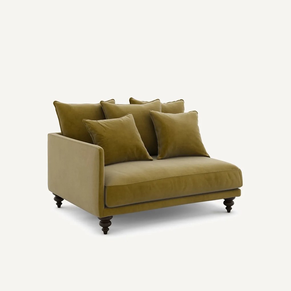 Halve bank fluweel, Lazare