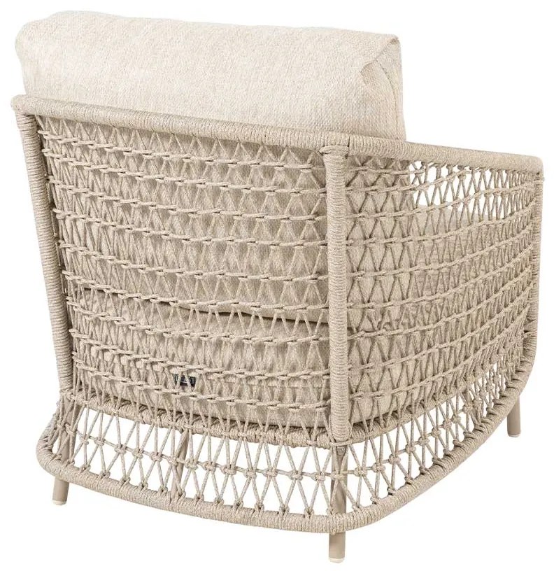 4 Seasons Outdoor Puccini loungeset 3-delig - latte
