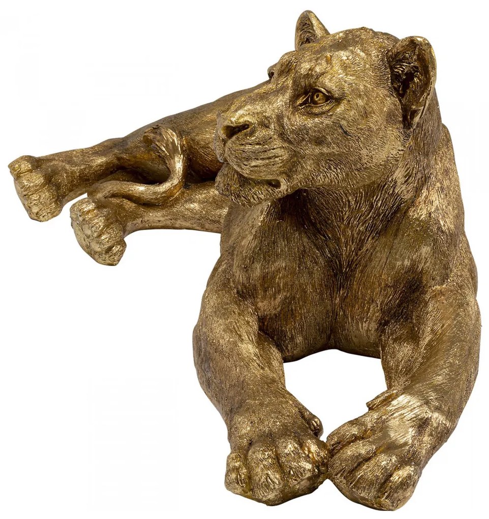 Liggende Leeuw Goud