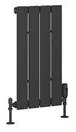 Eastbrook Addington type 10 radiator 30x60cm 281W staal antraciet