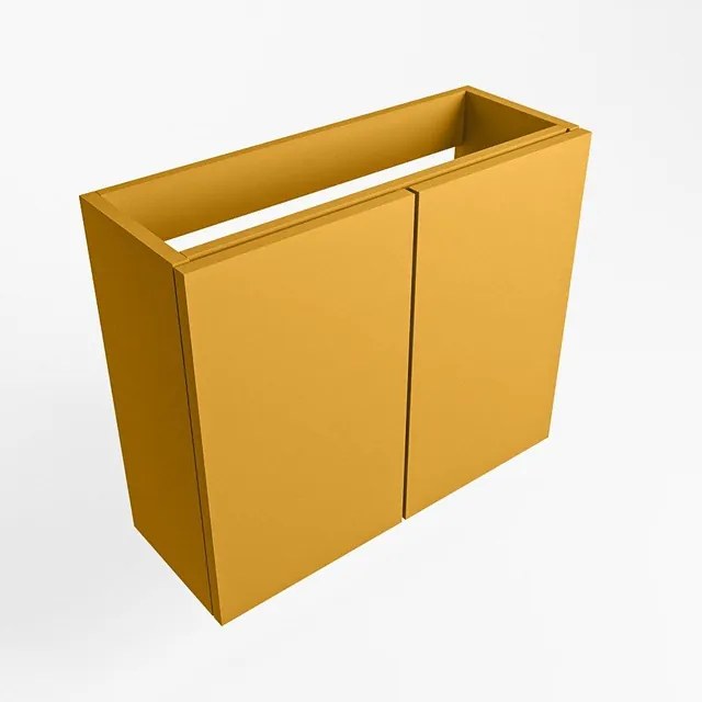 Mondiaz FOWY fonteinonderkast - 60x22x50cm - 2 deuren - push to open - softclose - Ocher FOWYTO60Och2D