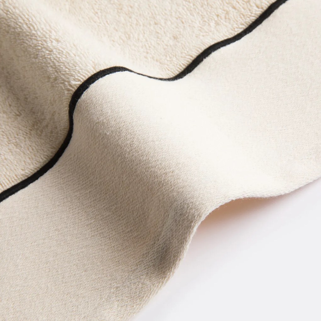 Set van 2 gekamde katoenen handdoeken 675g/m², Victor