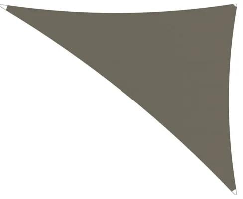 Ingenua schaduwdoek driehoek 4x4x4 m solidum taupe