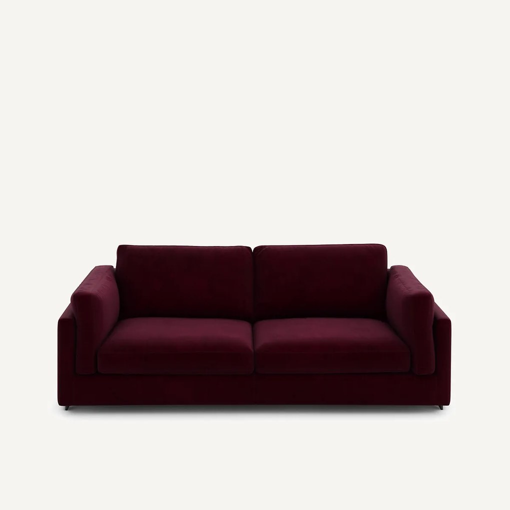 Omvormbare bank in fluweel, César