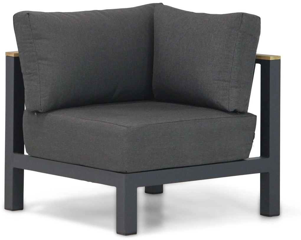 Hoek loungeset 6 personen Aluminium/Rope Grijs Santika Furniture Santika Shadow