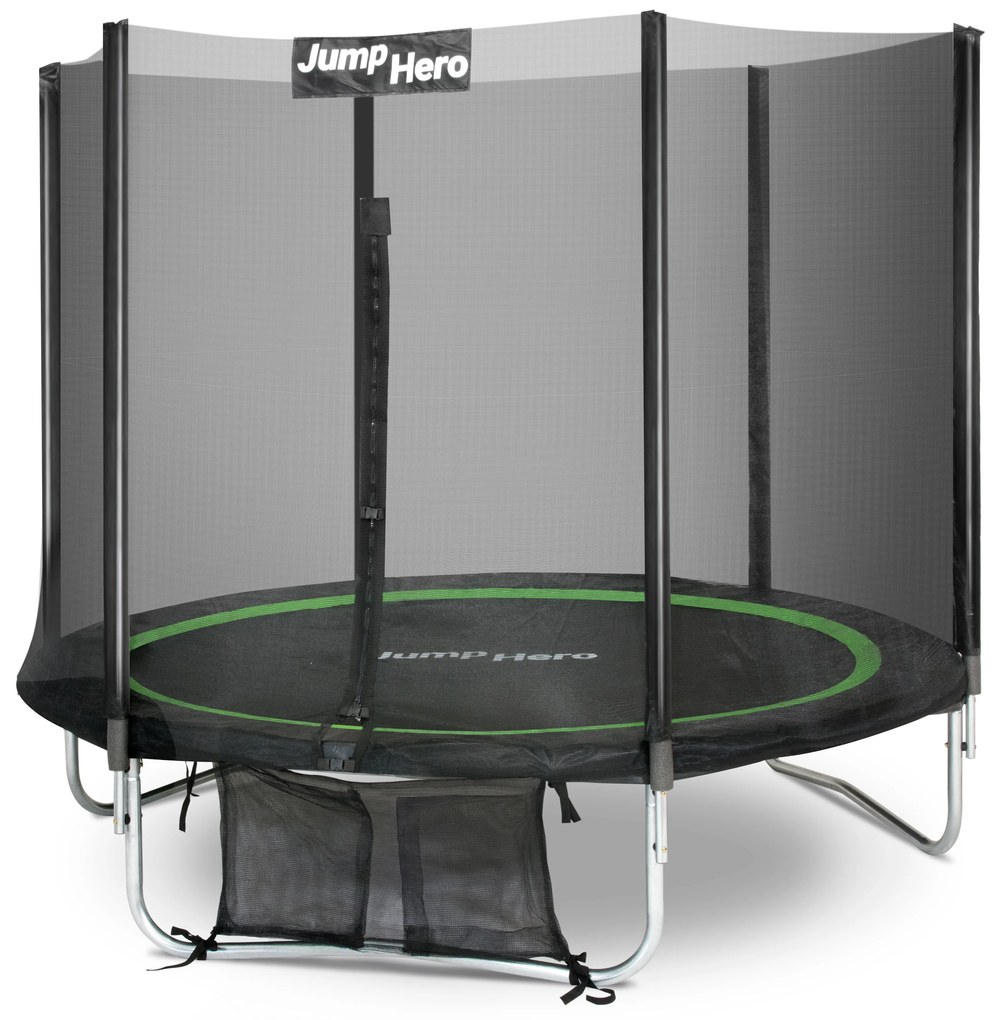 Flip tuintrampoline met buitennet 183 cm Jump Hero 6FT