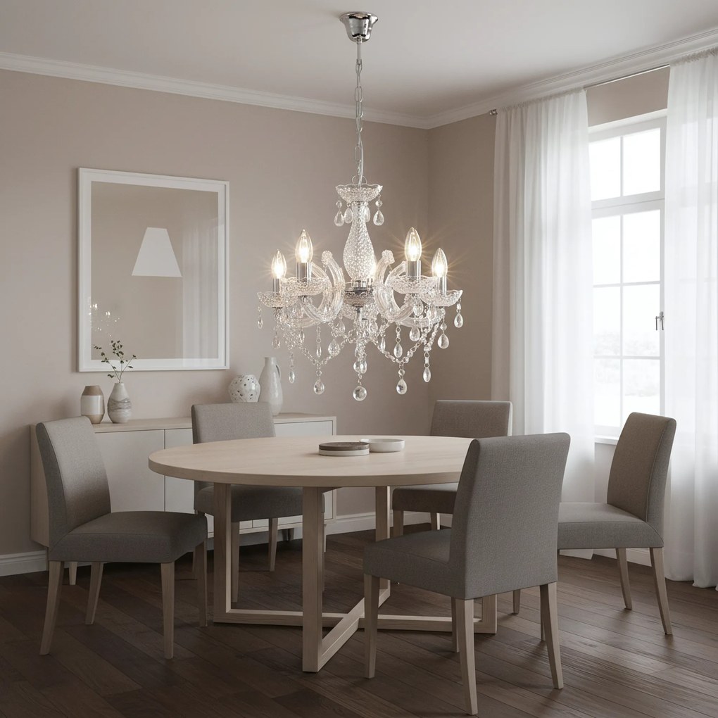 Lamp EBT004-5CP TRANSPARENT