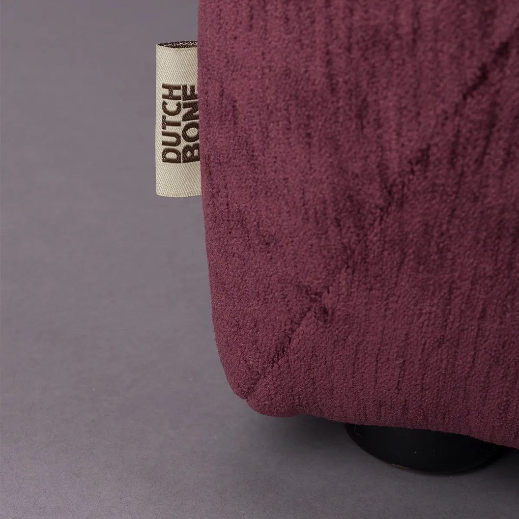 Dutchbone Giada 1 Zits Fauteuil Plum Paars