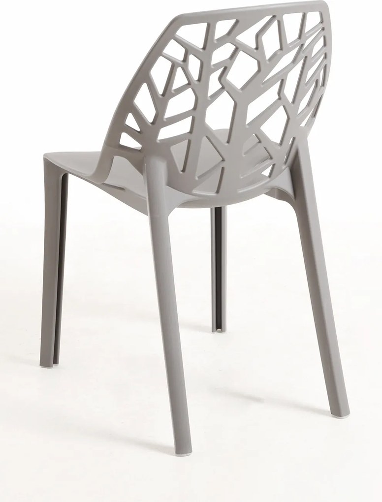 Set 4 Hissar Polypropyleen Stoelen