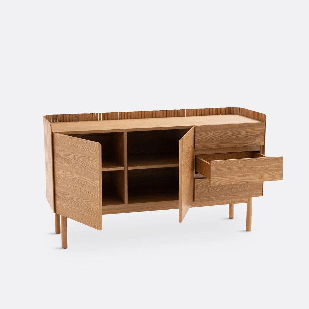 2-deurs dressoir met 3 laden, LATTI