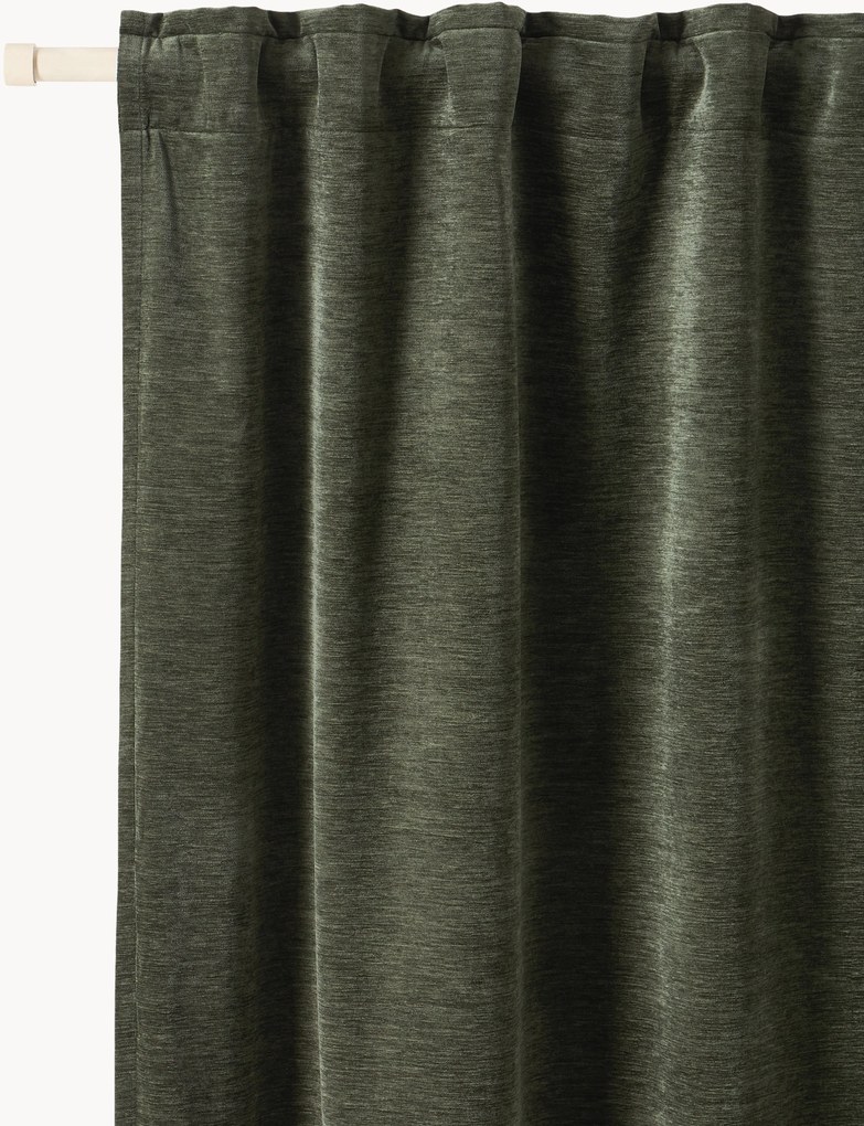 Multiband gordijnen Sandra, 2-delig, B 130 cm