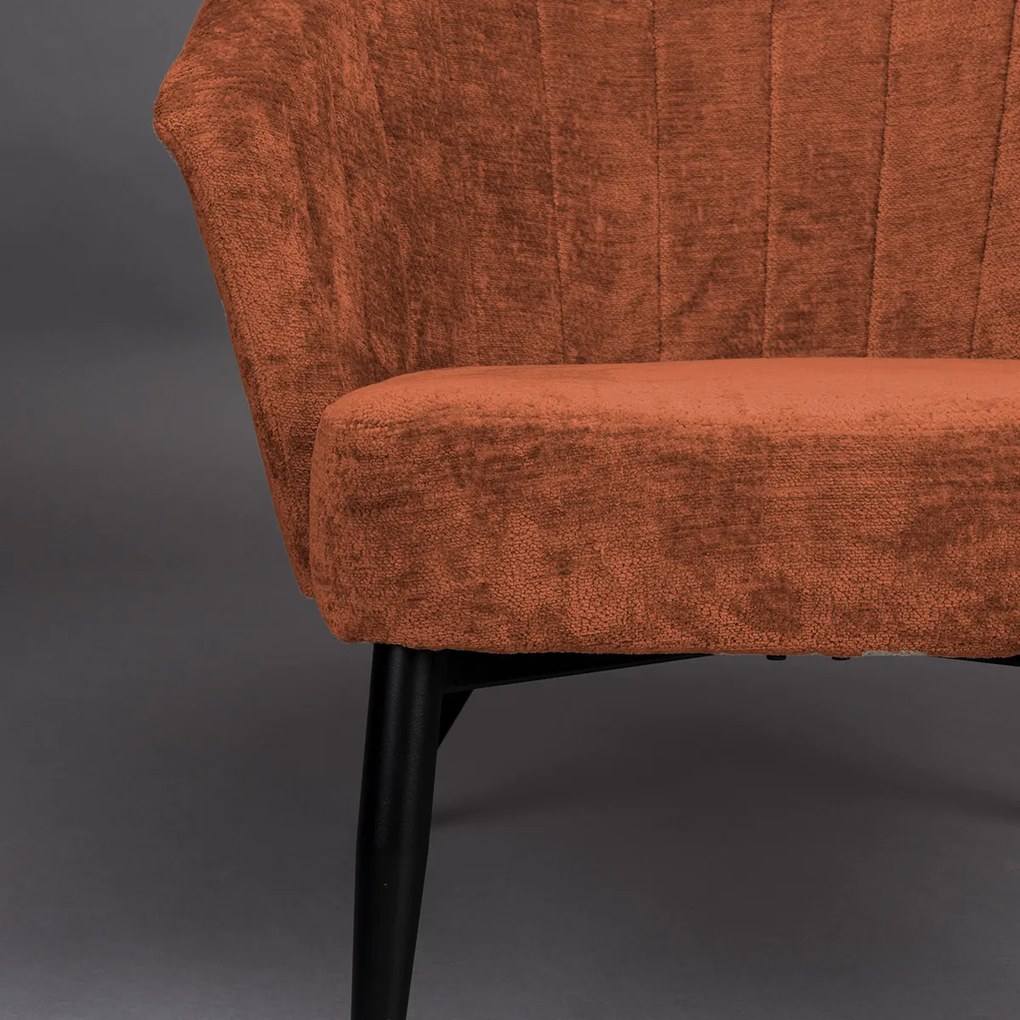 Dutchbone Georgia Fauteuil Terra Velvet