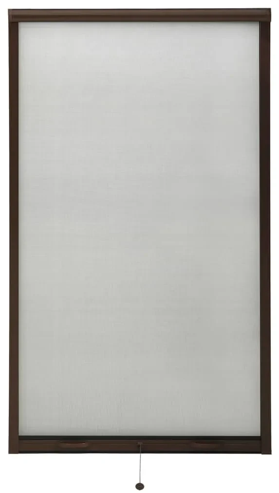 vidaXL Raamhor oprolbaar 90x170 cm bruin