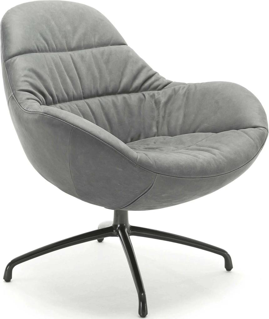 Design on Stock Nylo fauteuil Cabo 9273 Slate zwart onderstel