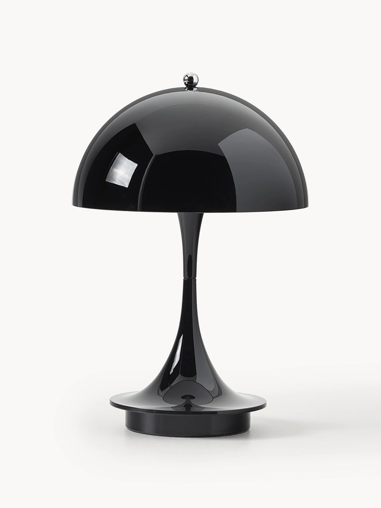 Mobiele dimbare LED tafellamp Panthella H 24 cm, ontwerp Verner Panton