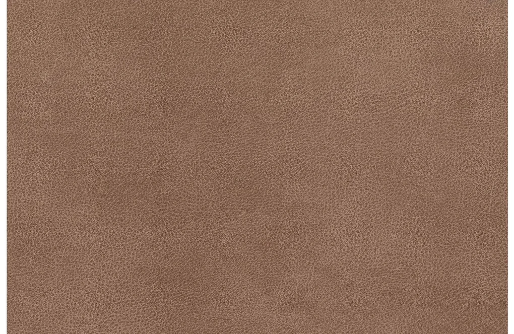 Goossens Bank My Style bruin, microvezel, 2,5-zits, stijlvol landelijk met chaise longue rechts