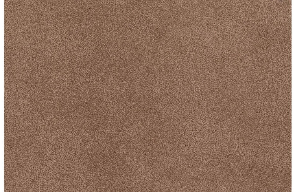 Goossens  My Style bruin, microvezel, 2,5-zits, stijlvol landelijk met chaise longue rechts