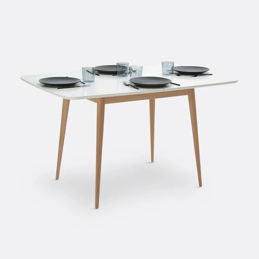 Uitschuifbare eettafel, 2 tot 6 personen, JIMI