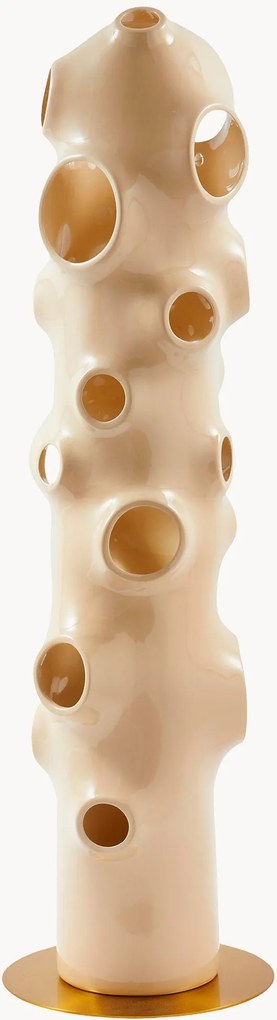 Vloerlamp Bulle van keramiek, H 100 cm