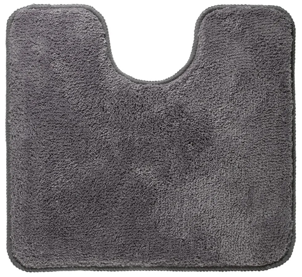 Sealskin Angora toiletmat polyester 55x60cm grijs