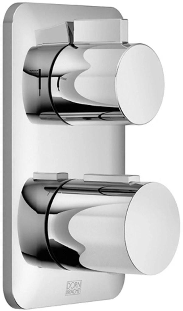 Dornbracht Lissé Inbouwthermostaat met 2-weg Stopkraan Platina Mat