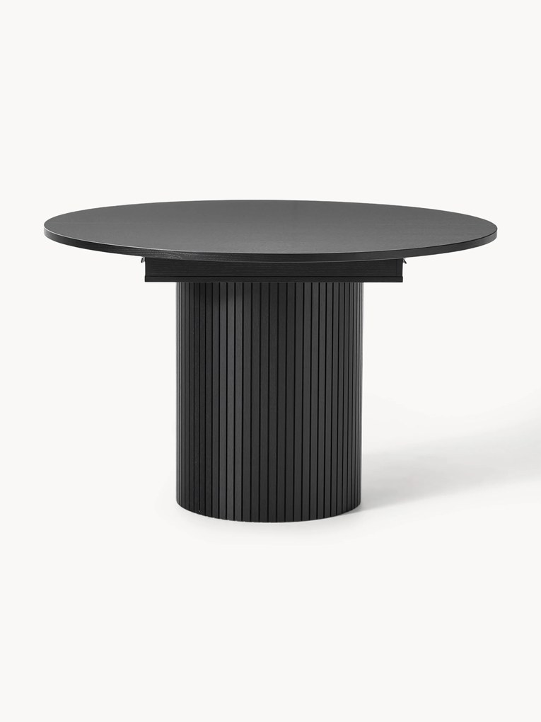 Uitschuifbare eettafel Filo met groefstructuur, in verschillende formaten