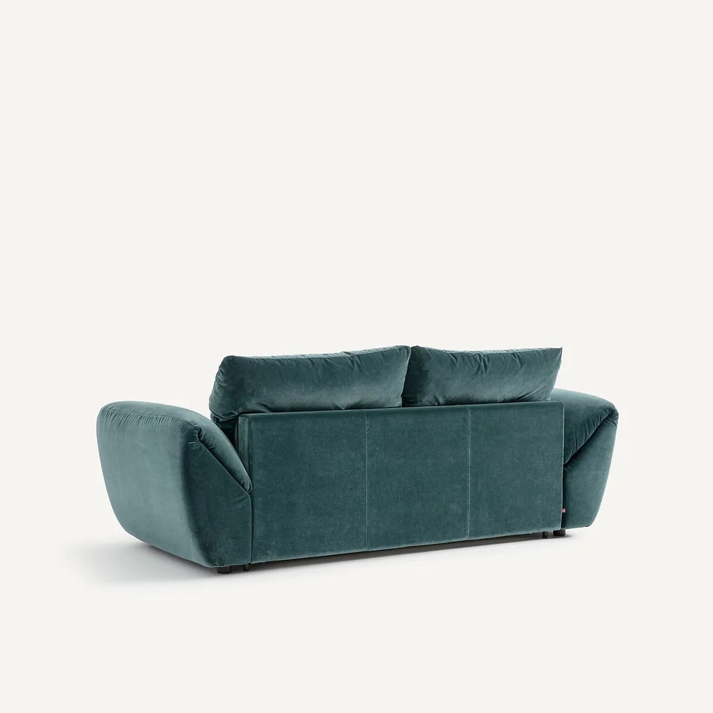 Omvormbare 3-zitsbank van fluweel Edgar