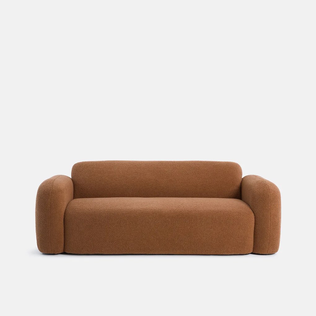 3-zits rechte bank, dikke badstof, Danilo