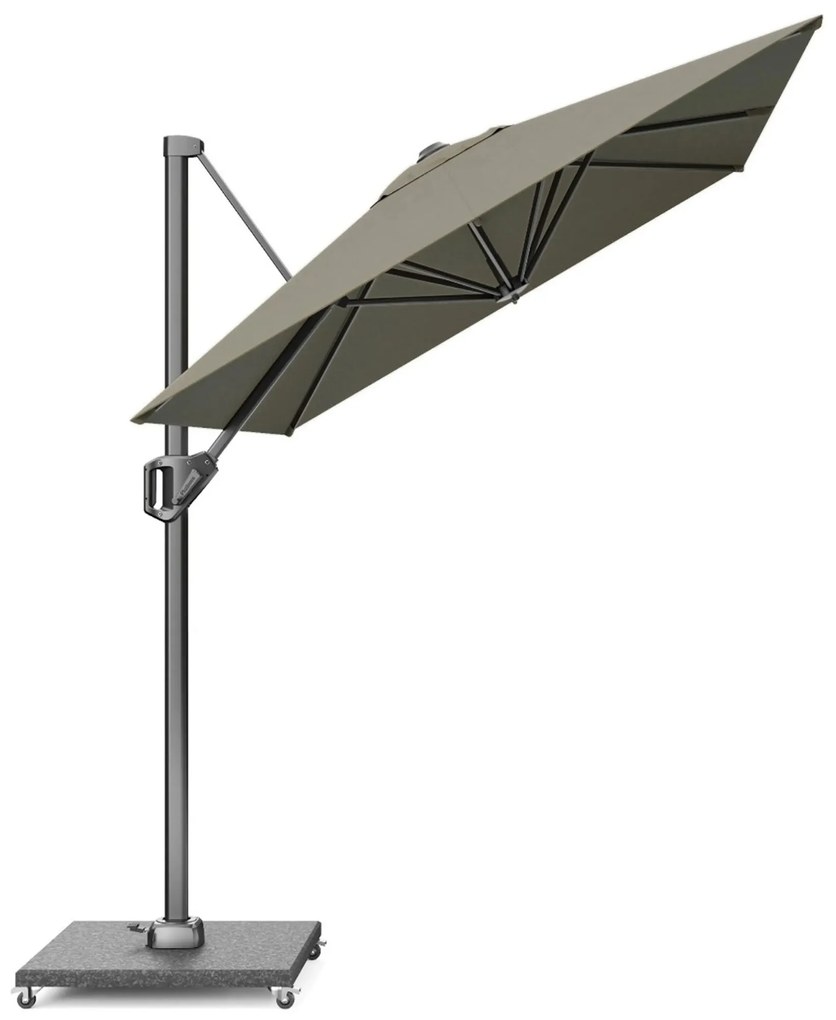 Zweefparasol 3x2m T1 (excl.voet) Taupe-naturel-bruin Platinum Voyager