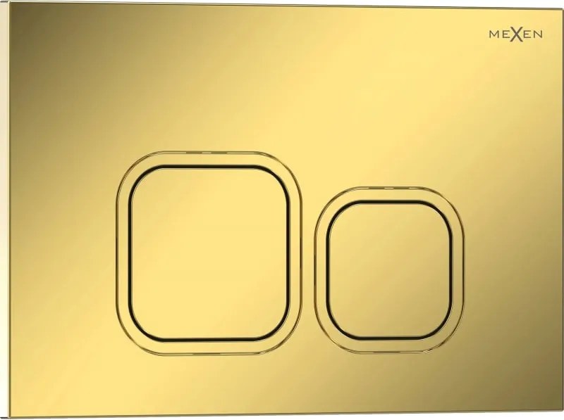 Mexen Tex 03 spoelknop, goud champagne glanzend - 6103-08