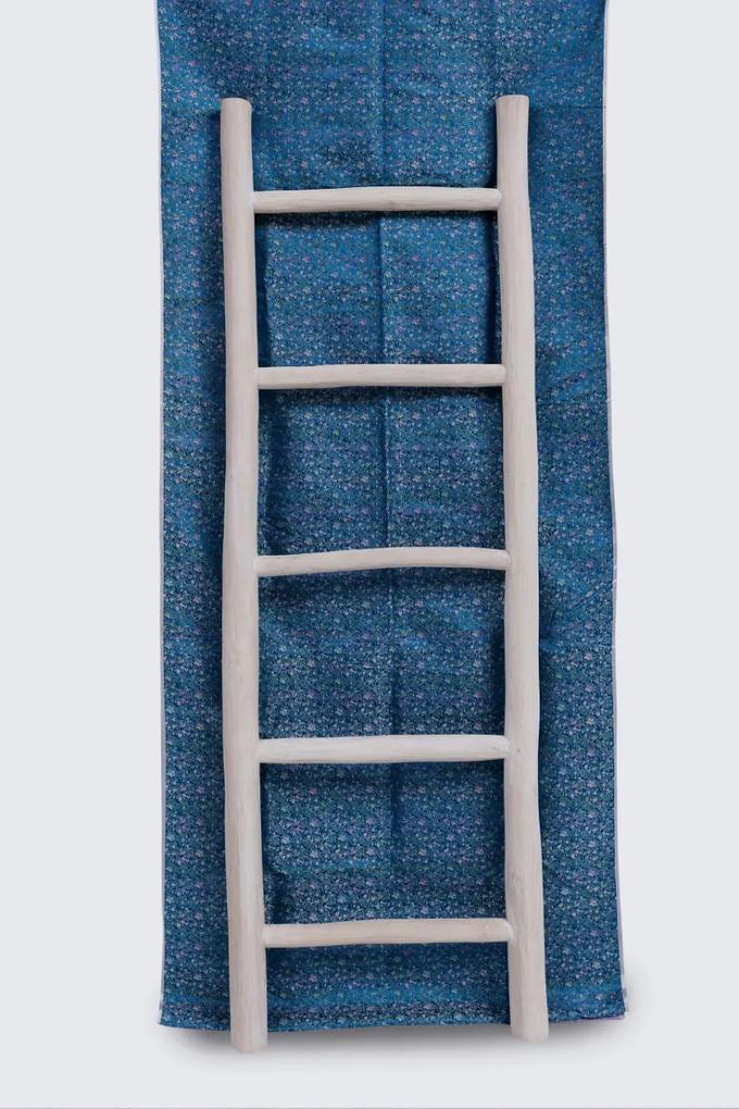 Houten decoratie ladder | Wit | 50x5x175 cm