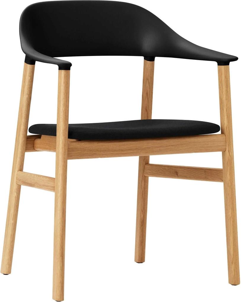 Normann Copenhagen Herit Armchair Oak stoel Synergy zwart