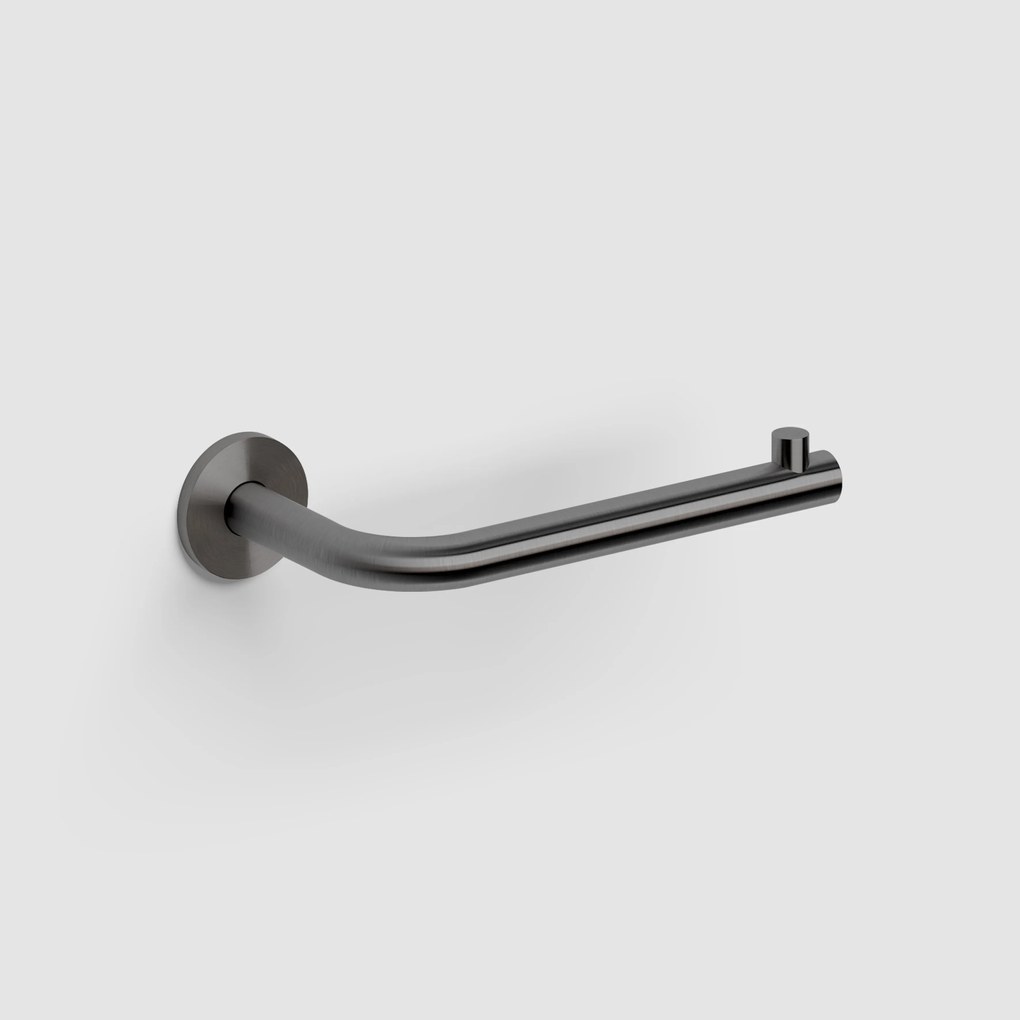 Clou Kaldur toiletrolhouder gunmetal geborsteld