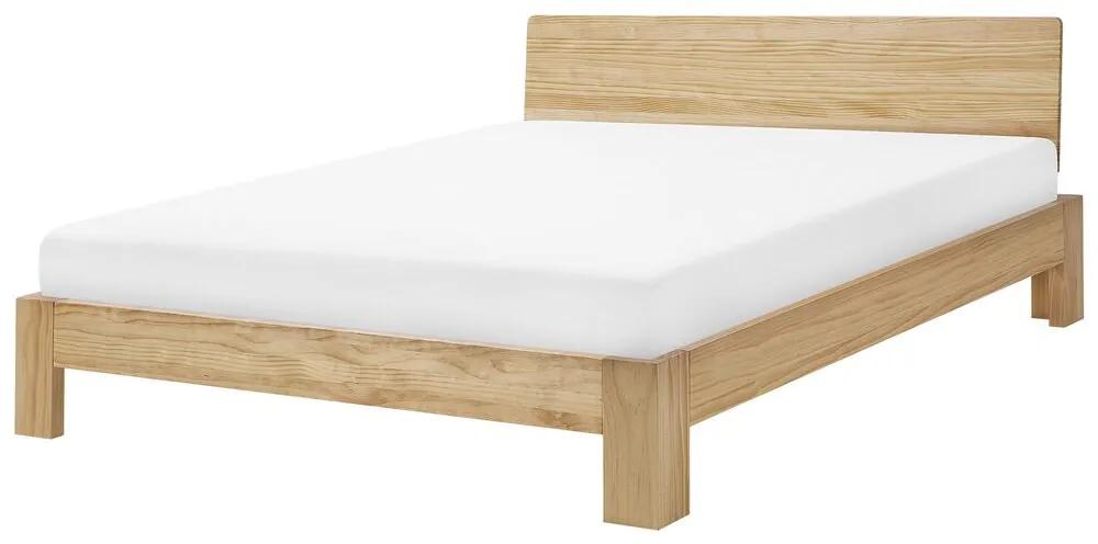 Bed hout 180 x 200 cm ROYAN Beliani